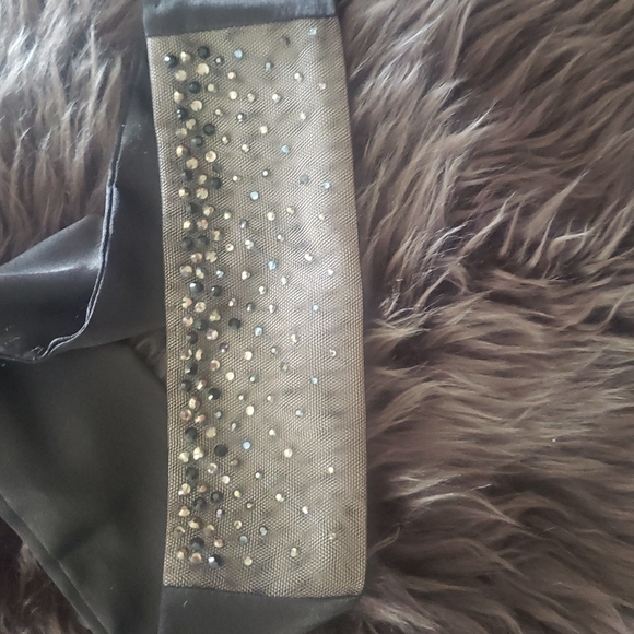 Victoria's Secret Rare Limited Edition Satin & Mesh Swarovski Cystal Blindfold - Picture 2 of 4